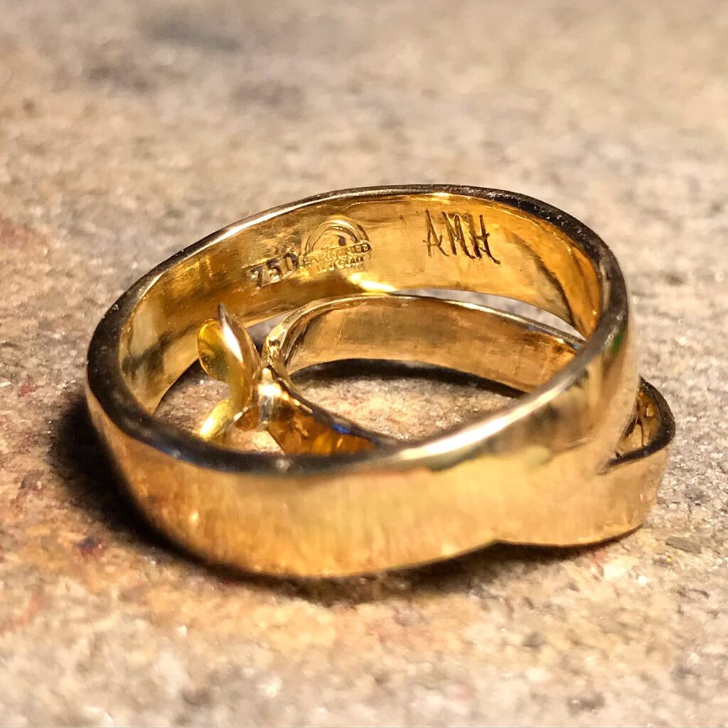 Wedding Rings in Fairmined Eco gold