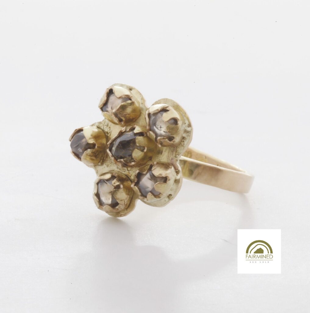 Queen of Rough Diamonds Ring